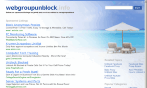 Webgroupunblock.info thumbnail