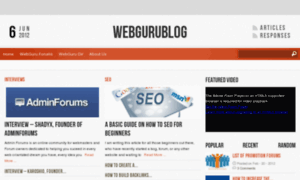 Webgurublog.org thumbnail