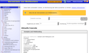 Webhosting-gesucht.de thumbnail
