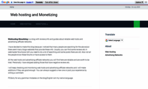 Webhosting-monetizing.blogspot.com thumbnail