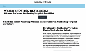 Webhosting-reviews.biz thumbnail