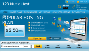 Webhosting.123musicnow.com thumbnail