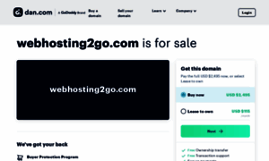 Webhosting2go.com thumbnail