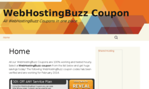 Webhostingbuzz-coupons.com thumbnail