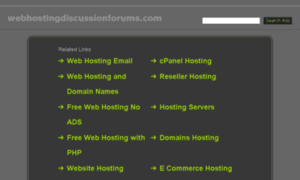 Webhostingdiscussionforums.com thumbnail