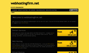 Webhostingfirm.net thumbnail