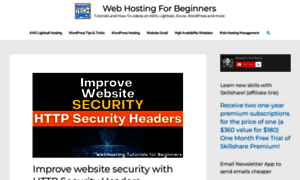 Webhostingforbeginners.net thumbnail