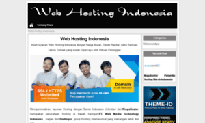 Webhostingindonesia.info thumbnail