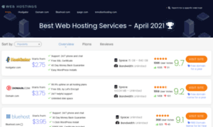 Webhostings.club thumbnail