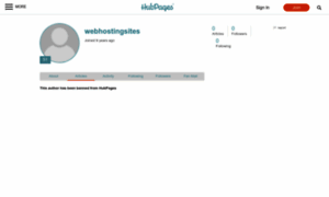 Webhostingsites.hubpages.com thumbnail