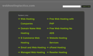 Webhostingtactics.com thumbnail