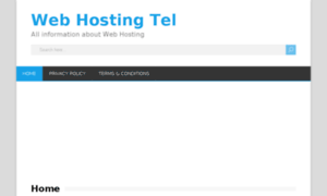 Webhostingtel.com thumbnail