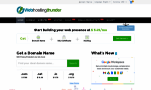 Webhostingthunder.com thumbnail
