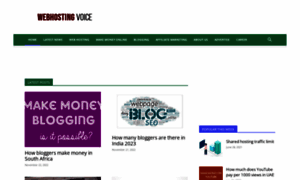 Webhostingvoice.com thumbnail