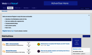 Webhostvoice.com thumbnail