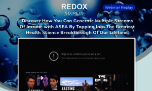 Webinar.redoxsecrets.com thumbnail