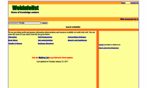 Webinfolist.com thumbnail
