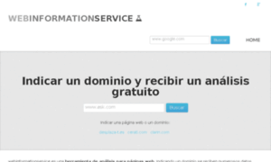 Webinformationservice.es thumbnail