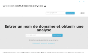 Webinformationservice.fr thumbnail