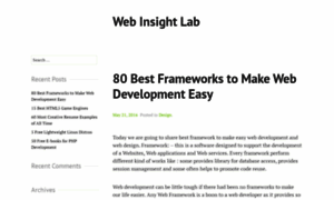 Webinsightlab.com thumbnail