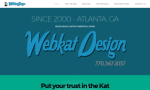 Webkatdesign.com thumbnail