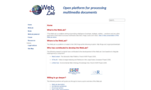 Weblab-project.org thumbnail