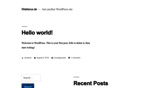Weblarus-wordpress.de thumbnail