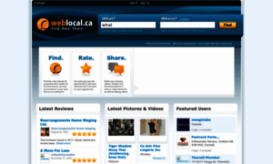 Weblocal.ca thumbnail