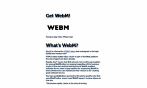 Webm.html5.org thumbnail