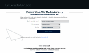 Webmail-alum.uca.es thumbnail