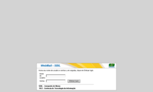 Webmail-sbil.infraero.gov.br thumbnail