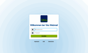 Webmail.1blu.de thumbnail