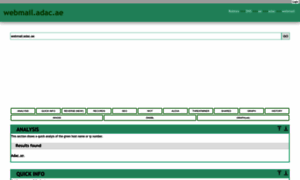 Webmail.adac.ae.dnstree.com thumbnail