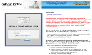 Webmail.catholic.org thumbnail