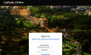 Webmail.catholiconline.email thumbnail
