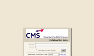 Webmail.cms.com thumbnail