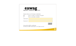 Webmail.eawag.ch thumbnail