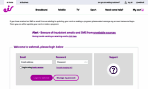 Webmail.eircom.net thumbnail