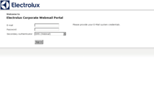Webmail.electrolux.com thumbnail