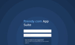 Webmail.ftrendy.com thumbnail
