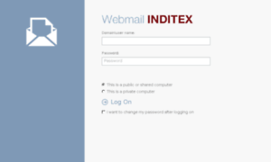Webmail.inditex.com thumbnail