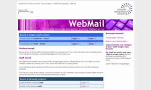 Webmail.londonmet.ac.uk thumbnail