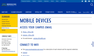 Webmail.moreheadstate.edu thumbnail