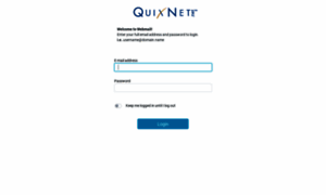 Webmail.quixnet.net thumbnail