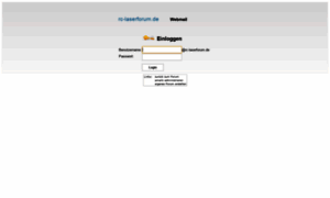 Webmail.rc-laserforum.de thumbnail