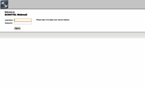 Webmail.schottel.de thumbnail