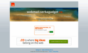 Webmail.serbagadget.co thumbnail