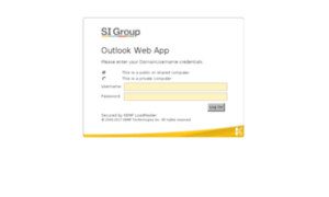 Webmail.siigroup.com thumbnail