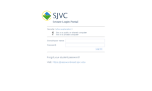 Webmail.sjvc.edu thumbnail