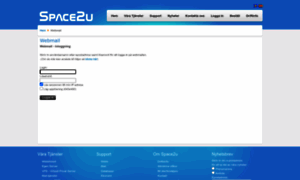 Webmail.space2u.com thumbnail